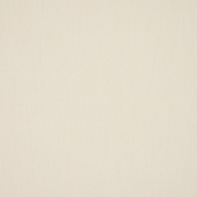 Close-up of soft ivory cream woven fabric with fine horizontal texture