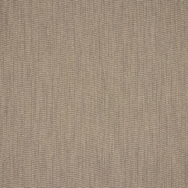 Close-up of a soft warm taupe woven fabric with fine horizontal texture