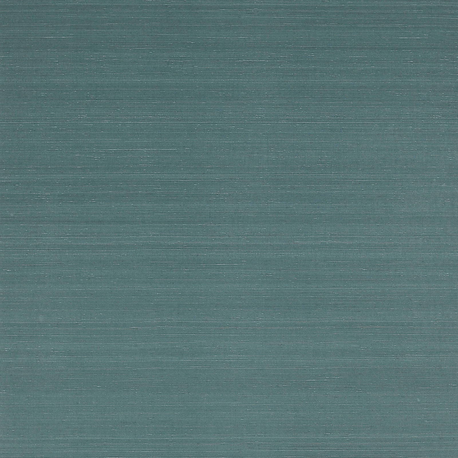 Muted blue-teal wallpaper with fine horizontal striations and softly varied surface