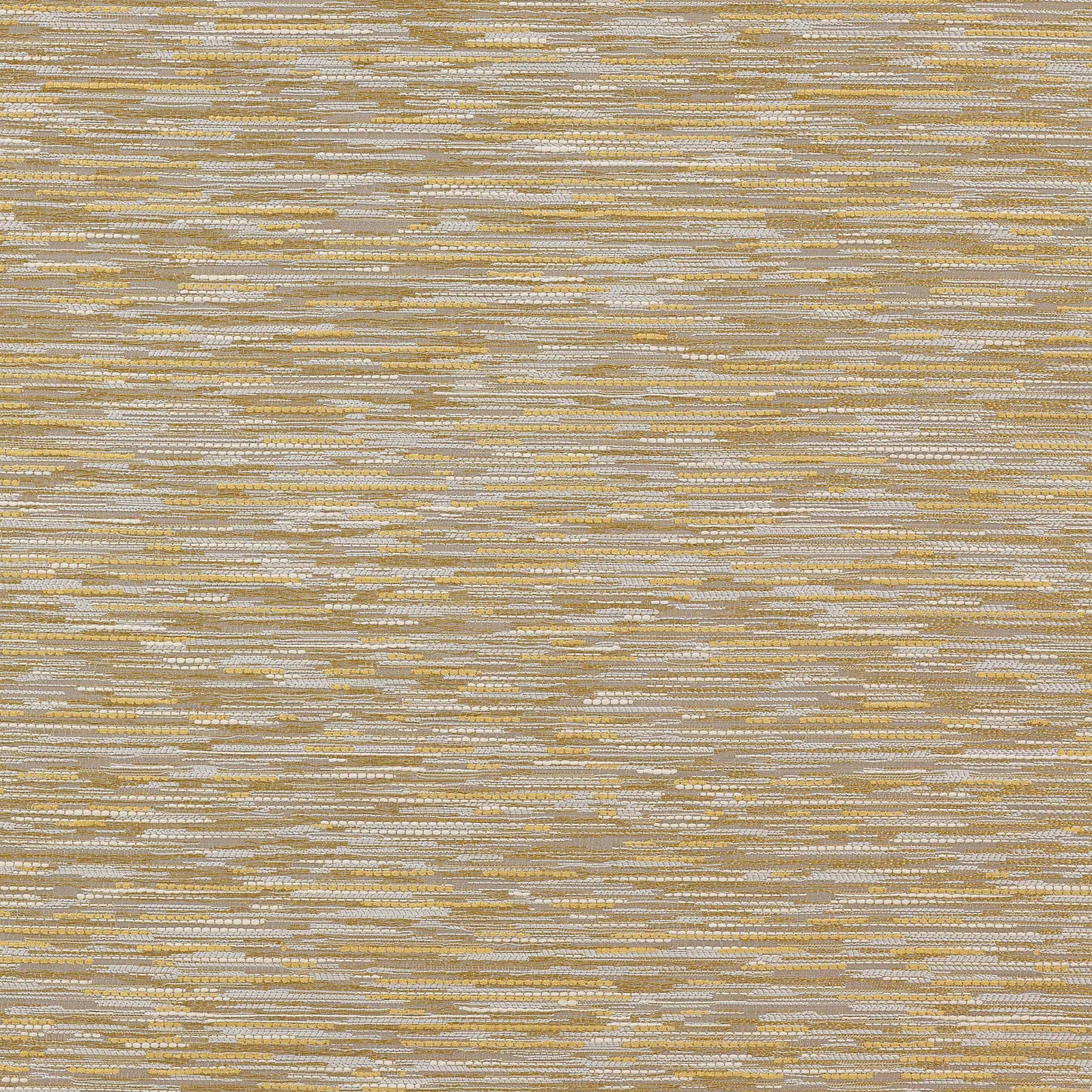Textured horizontal weave in soft champagne gold with pale ivory striations