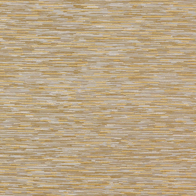 Textured horizontal weave in soft champagne gold with pale ivory striations