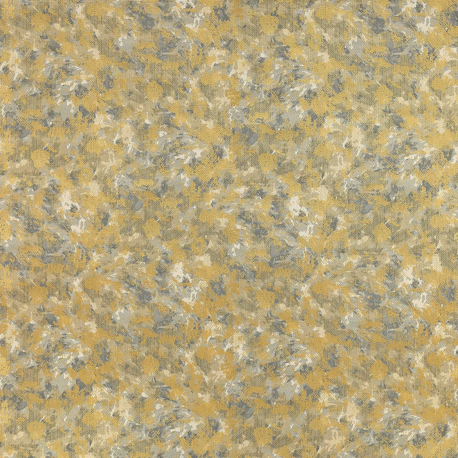 Abstract silver-gold and grey woven fabric with a softly mottled surface