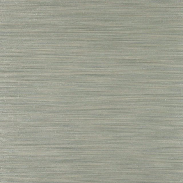 Muted aqua blue-green wallpaper with fine horizontal striations and softly weathered texture