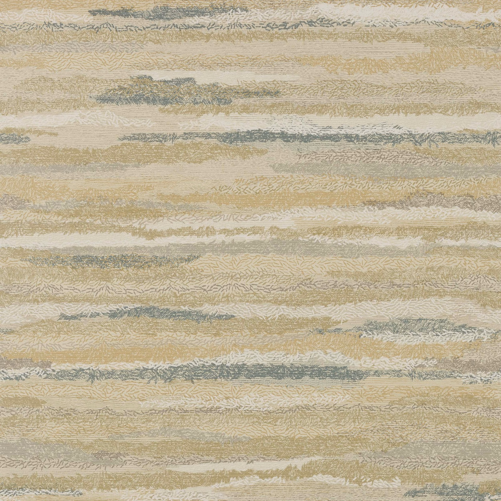 Layered silver, cream and soft gold horizontal striations with a weathered texture