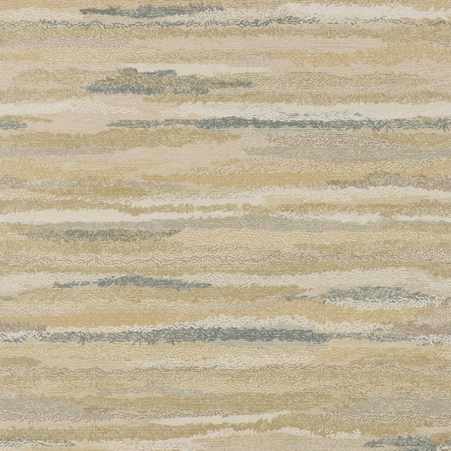Layered silver, cream and soft gold horizontal striations with a weathered texture