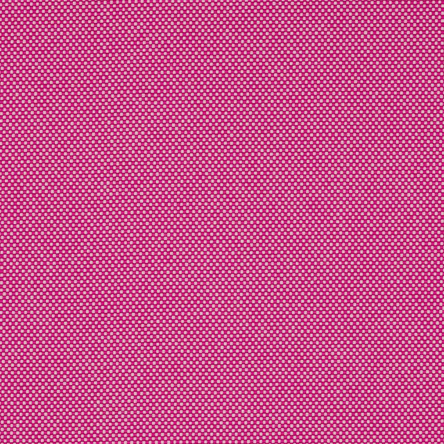 Bright pivoine pink woven fabric with a fine grid-like texture