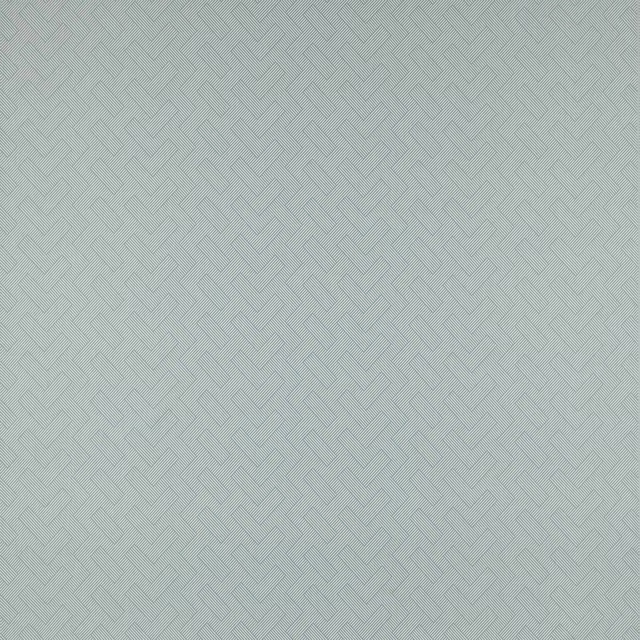 Pale ciel blue geometric woven fabric with small diagonal pattern