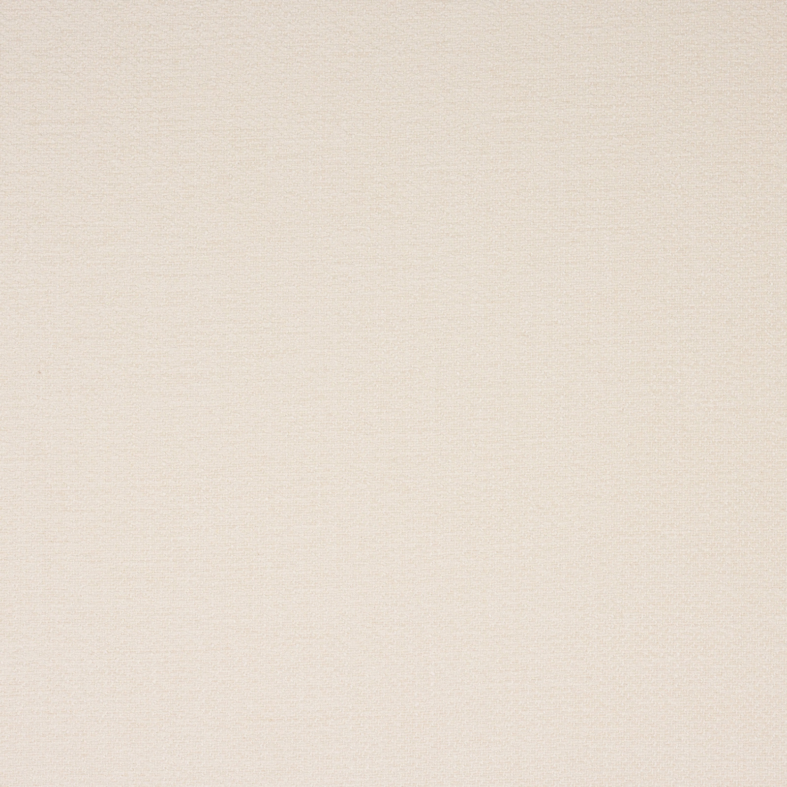 Pale warm cream plain-woven fabric swatch with a subtle matte texture