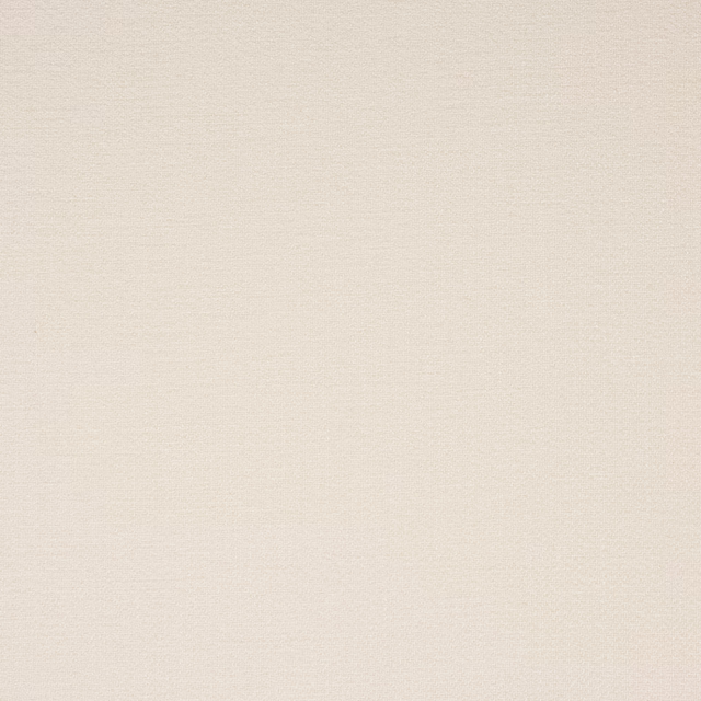 Pale warm cream plain-woven fabric swatch with a subtle matte texture