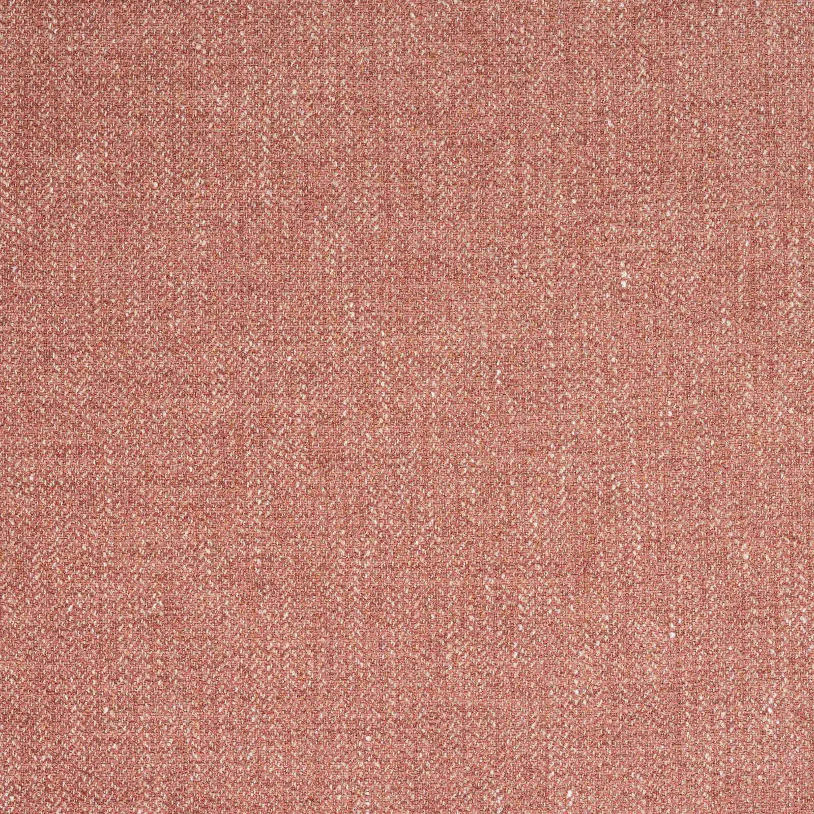 Mottled dusty red woven fabric with fine flecked texture