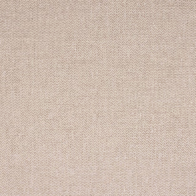 Close-up of soft stone beige woven fabric with fine heathered texture