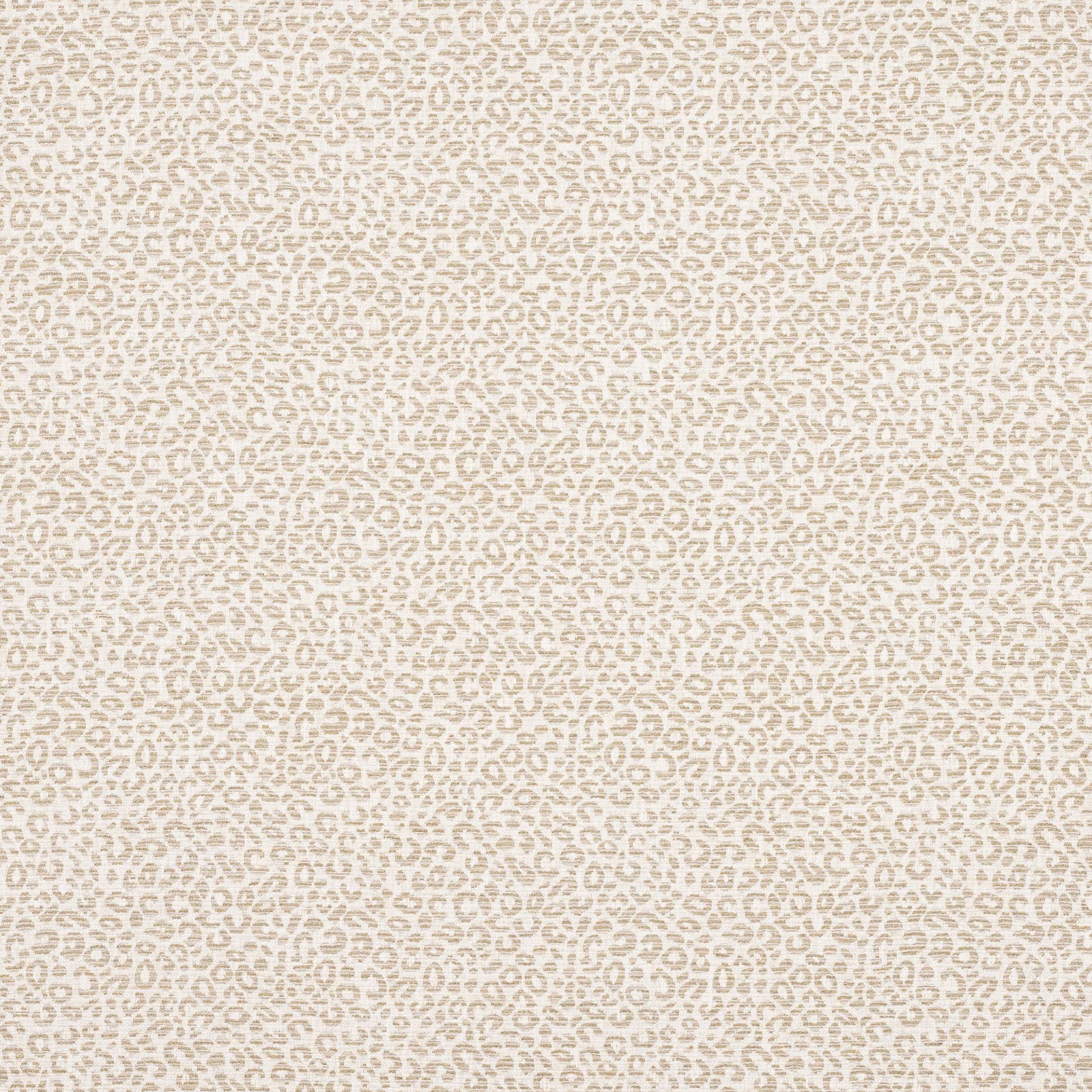 Close-up of warm beige textured fabric with tiny pebble-like pattern
