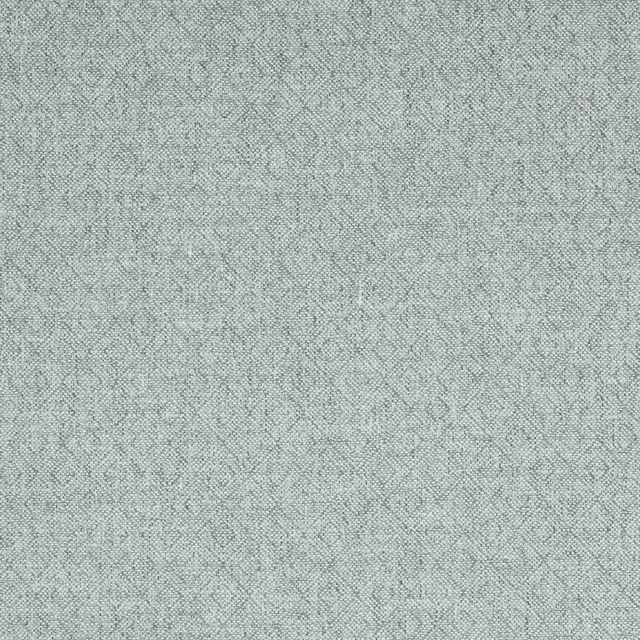 Close-up of pale aqua woven fabric with fine textured surface