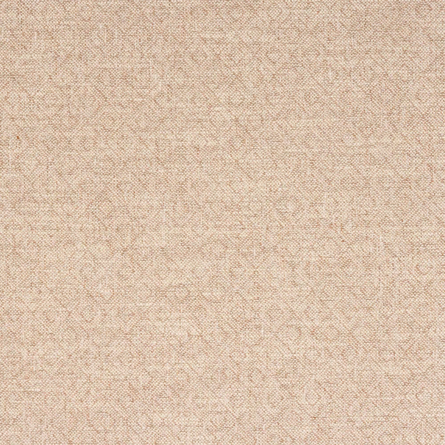 Warm sandy beige textured woven fabric swatch with fine small-scale weave