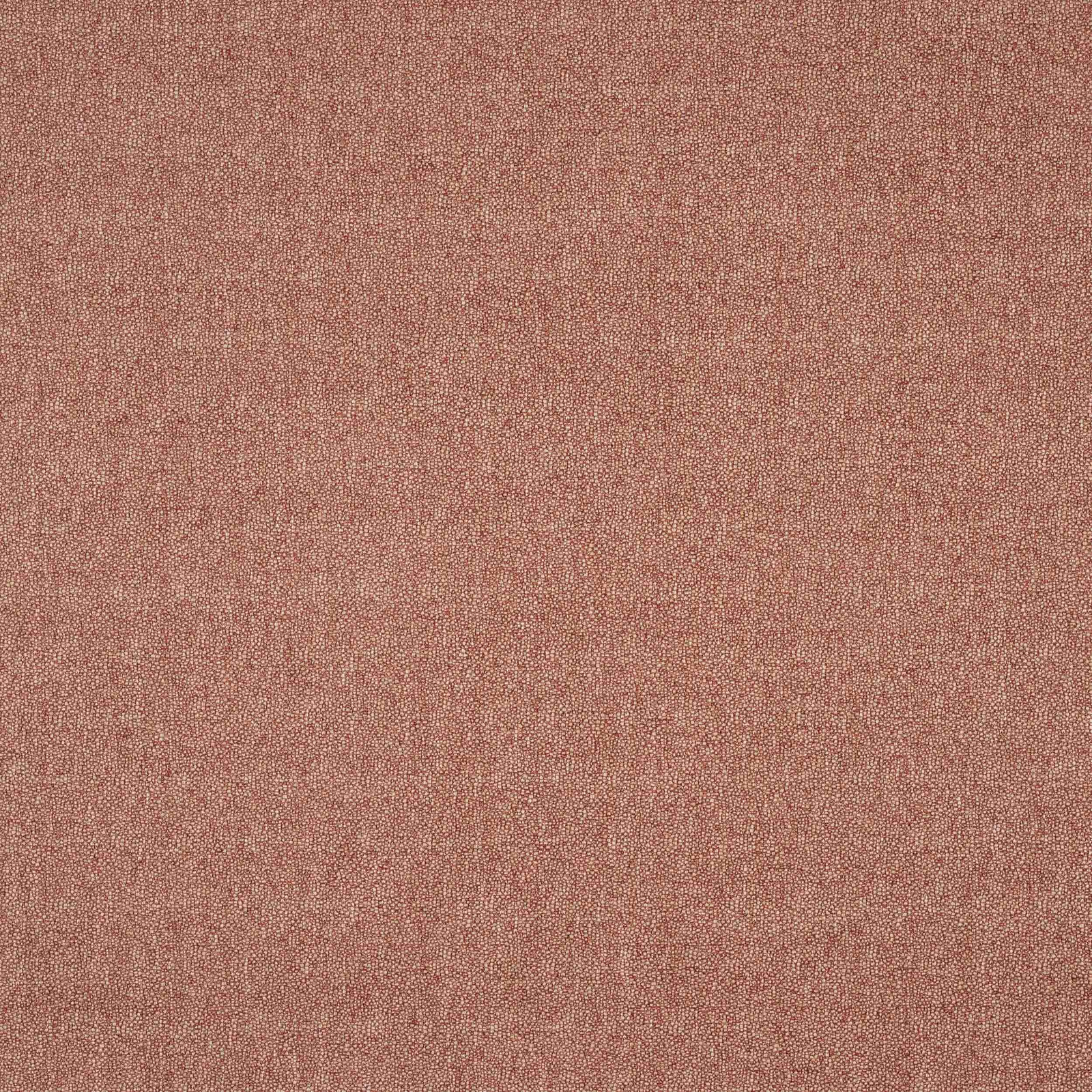 Dusty red plain woven fabric swatch with fine speckled texture