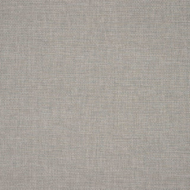 Close-up of a plain slate-blue woven fabric with fine crosshatch texture