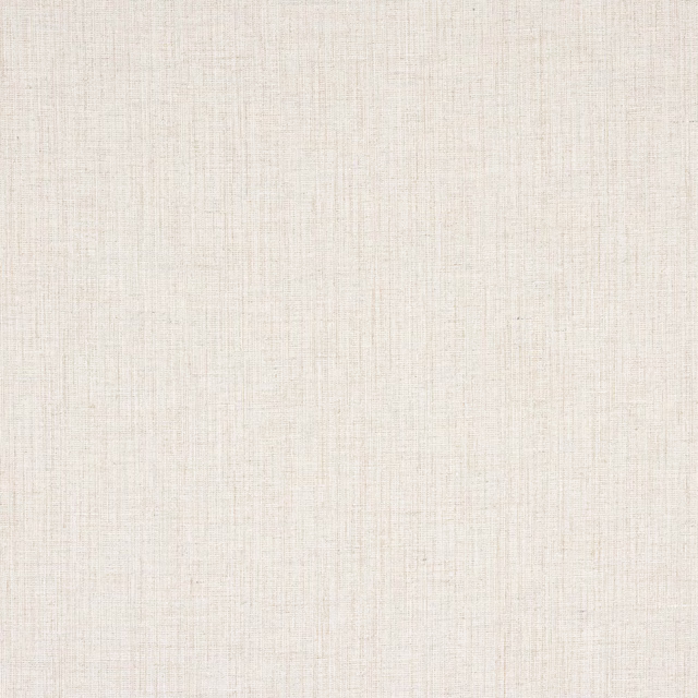 Pale ivory plain woven fabric with subtle linen texture