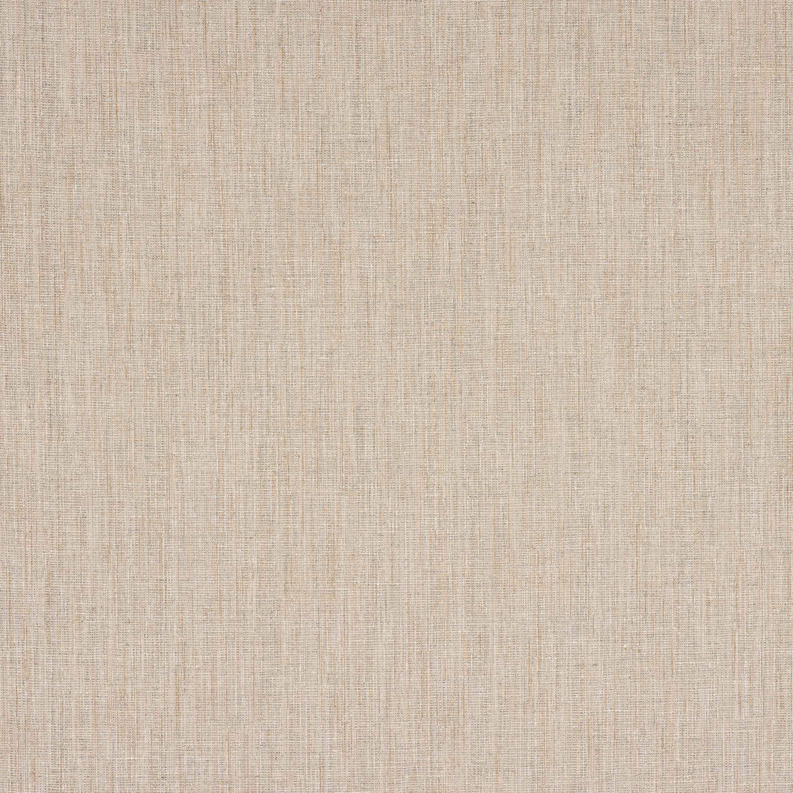 Pale stone-beige plain weave fabric with fine linen texture