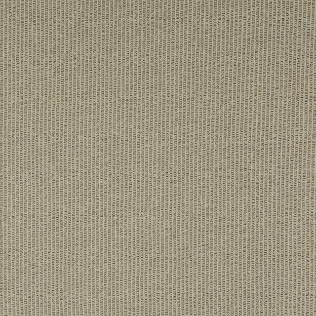 Close-up of a warm beige-grey textured woven fabric with fine vertical flecks