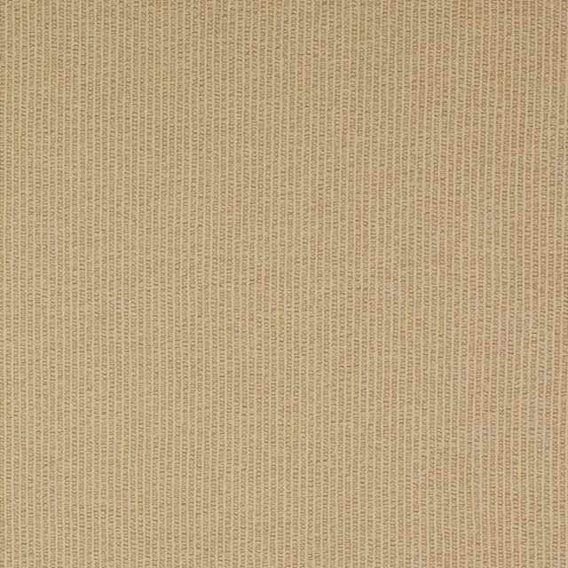Close-up of soft sand-beige ribbed fabric with fine vertical texture