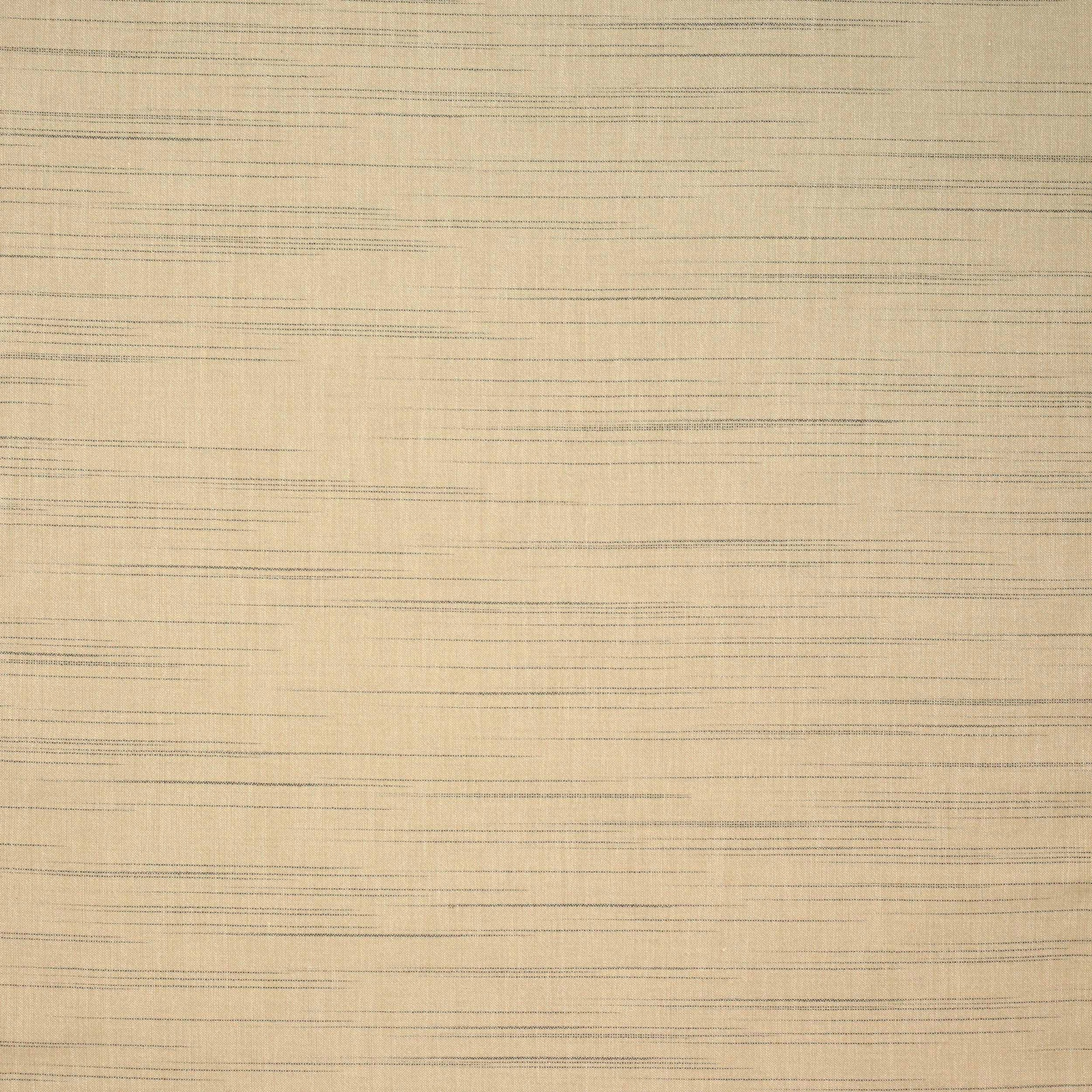 Warm sandy beige woven fabric with fine horizontal stripe texture