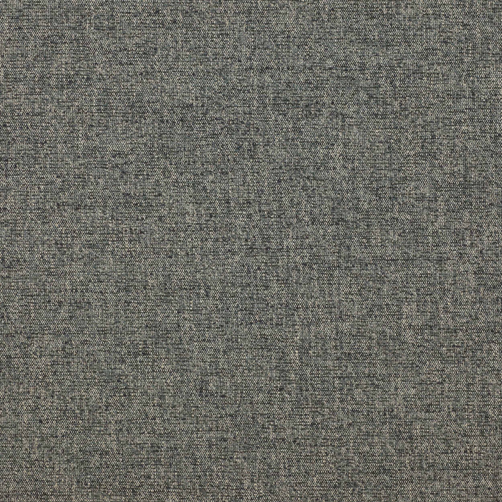 Close-up of a mottled slate-grey plain woven fabric with fine textured yarns