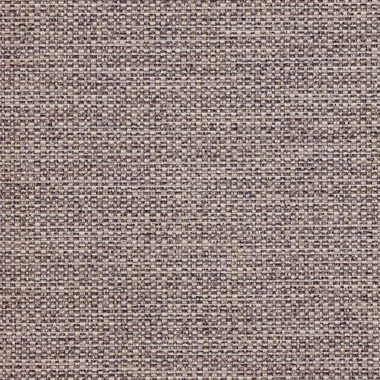 Close-up of a small textured woven fabric in muted amethyst taupe