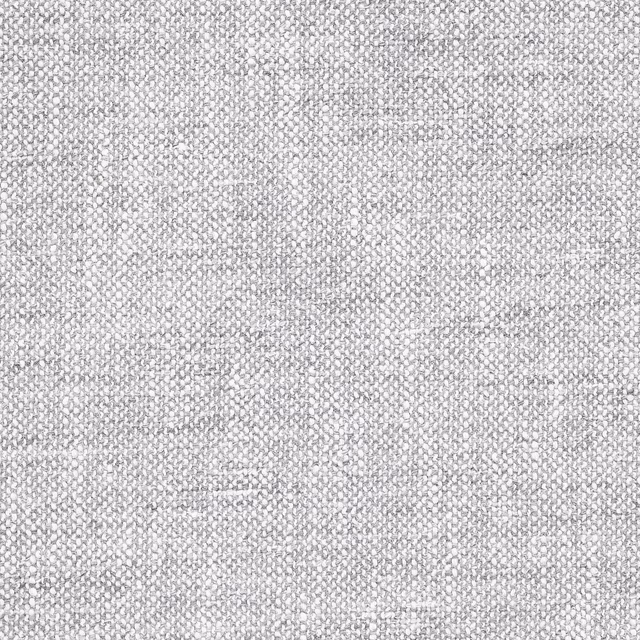 Close-up of a pale silver-grey textured plain weave fabric with fine nubby surface