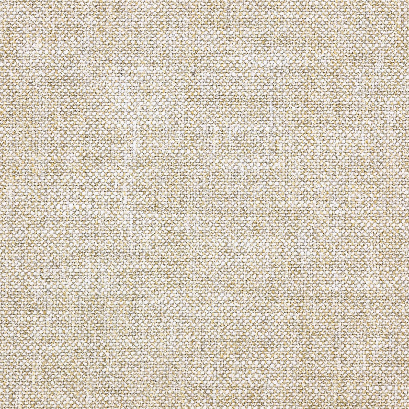 Close-up of a pale beige woven fabric with fine slub texture