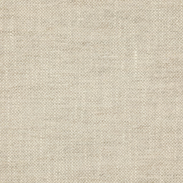 Close-up of soft cream woven fabric with fine natural texture
