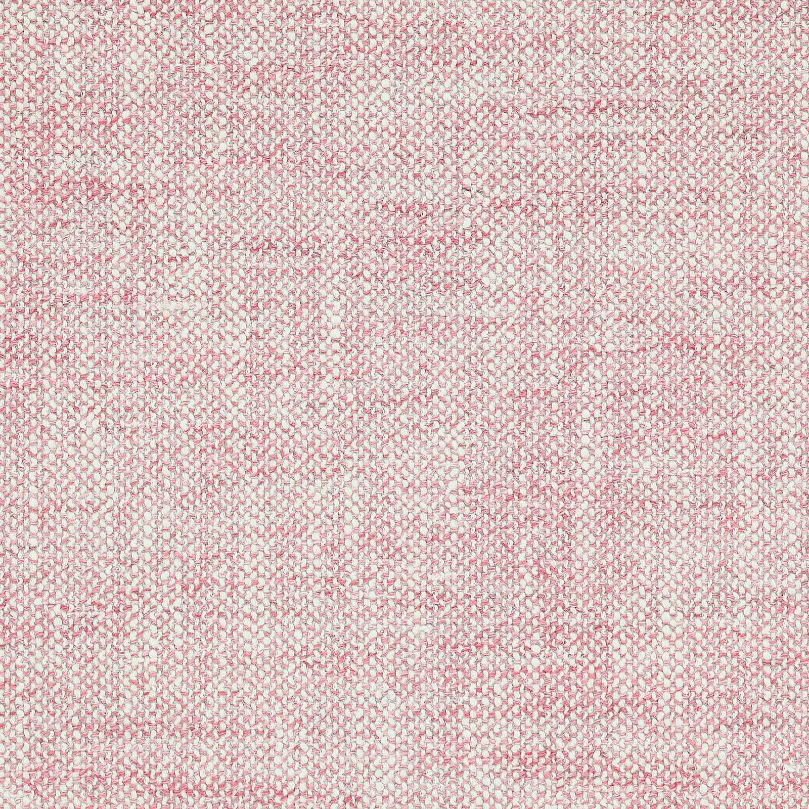 Pale rose pink woven fabric swatch with a nubby textured surface