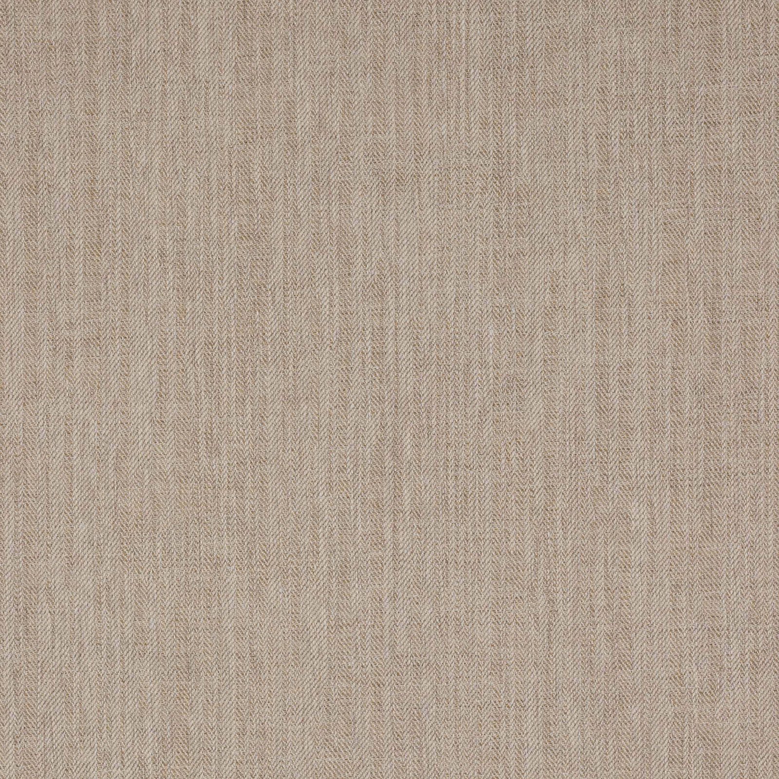 Warm beige herringbone woven fabric with a fine textured surface
