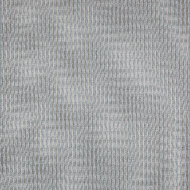 Fine blue-and-grey chevron weave swatch with soft indigo tones