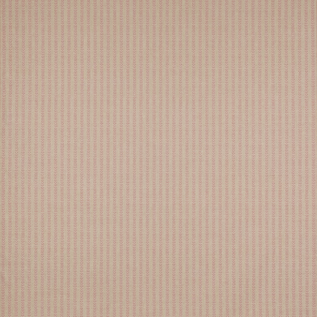 Close-up of soft robin red small check fabric on a pale ground