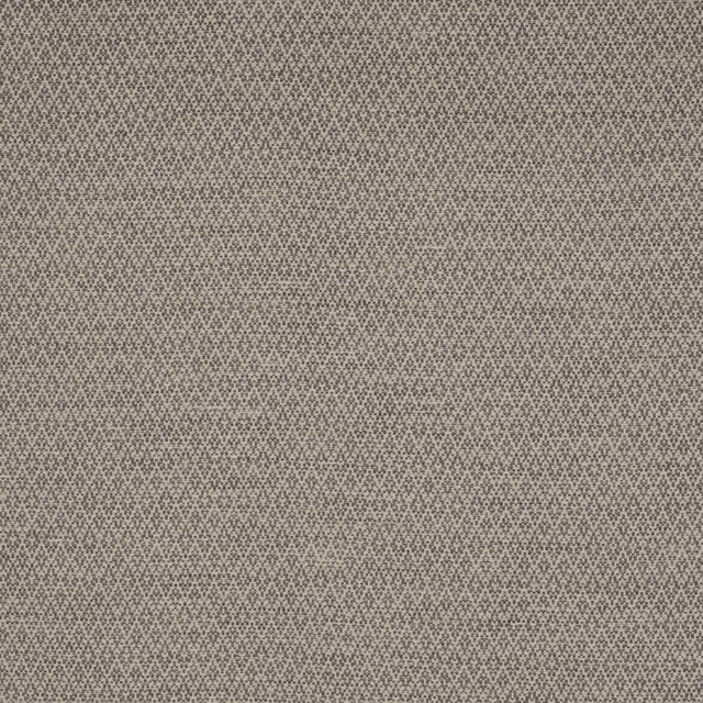 Close-up of Taplow Grey fabric showing a fine grey geometric weave