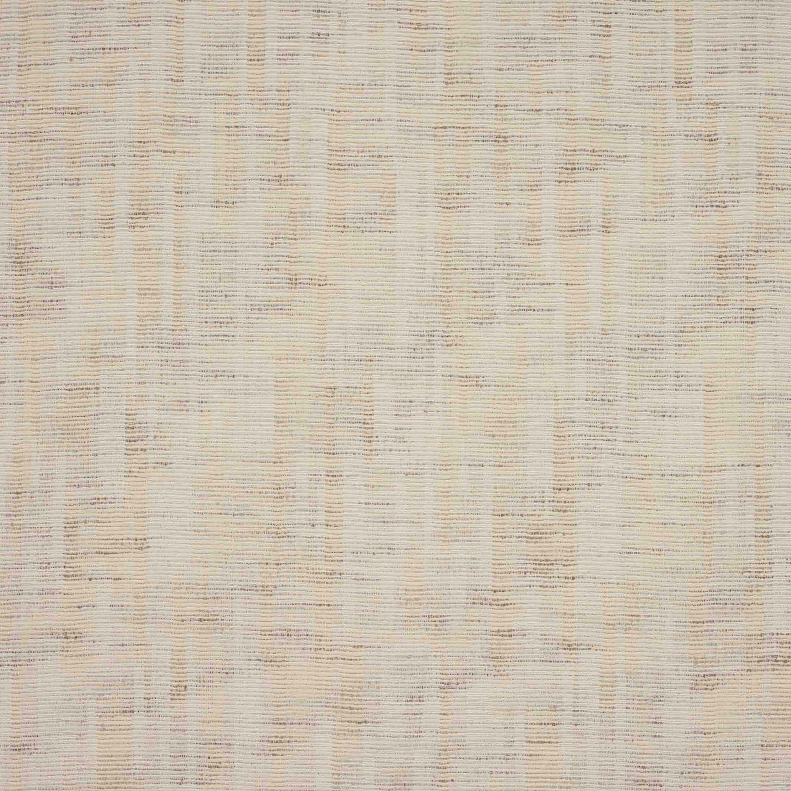 Soft ivory woven fabric with subtle horizontal striations and textured grid pattern