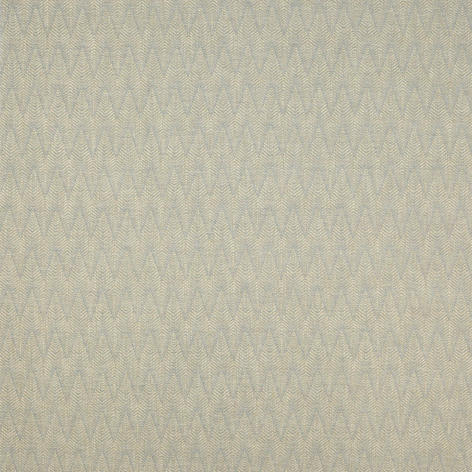 Soft aqua woven fabric with small chevron herringbone texture