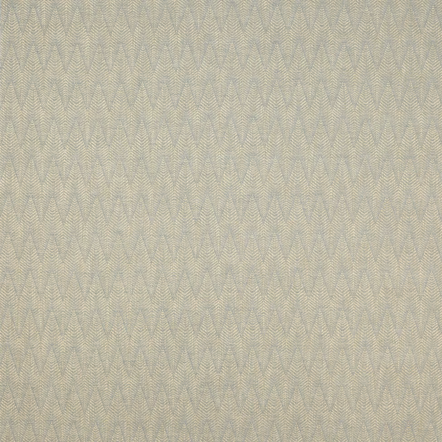 Soft aqua woven fabric with small chevron herringbone texture