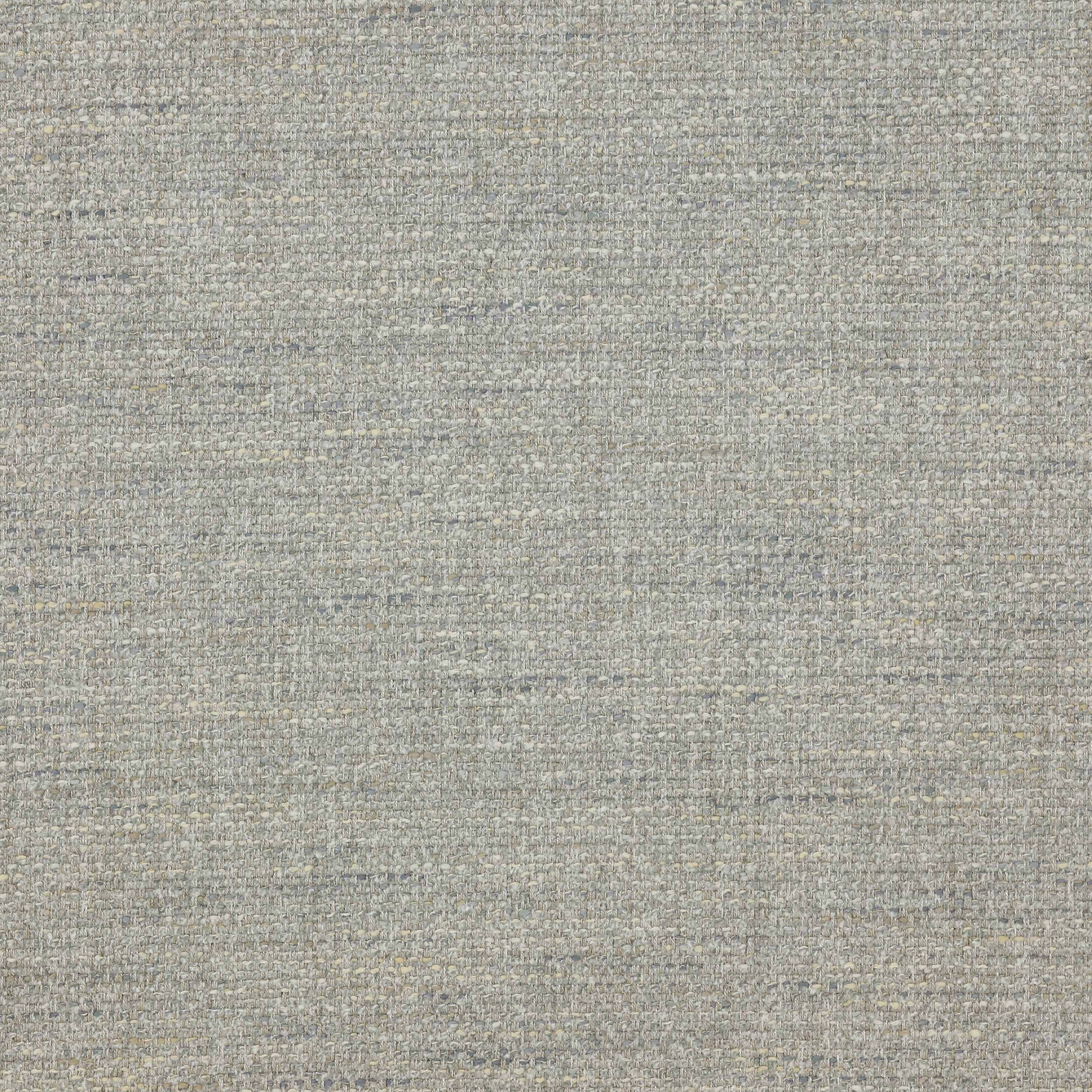 Close-up of a soft pewter grey woven fabric with fine textured flecks