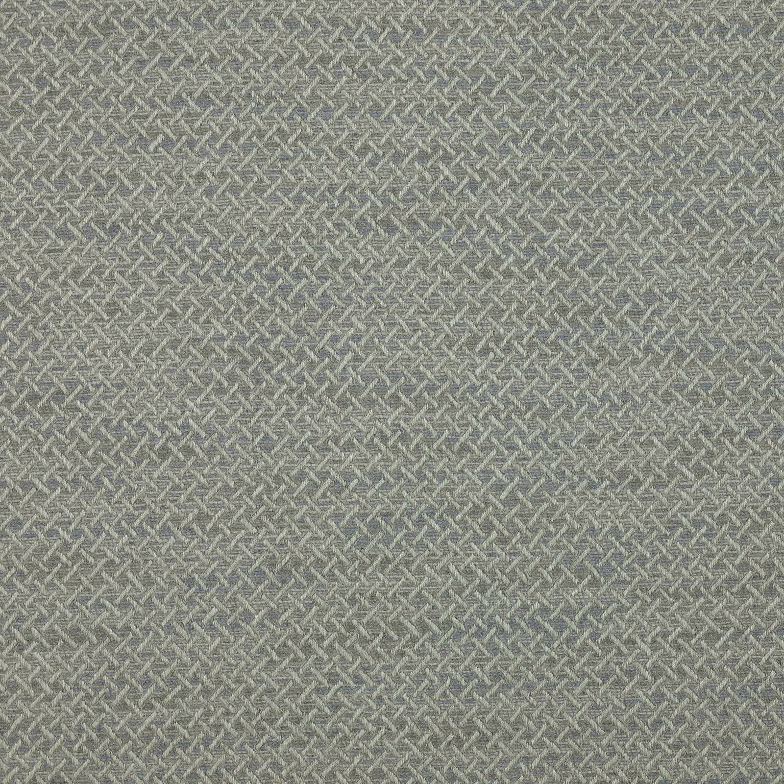 Close-up of muted aqua woven fabric with fine basket texture