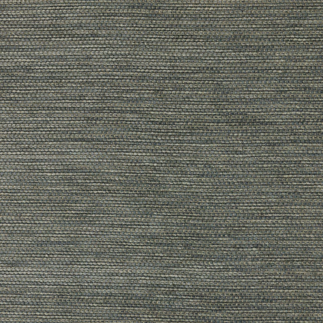Close-up of muted aqua-green woven fabric with fine horizontal texture