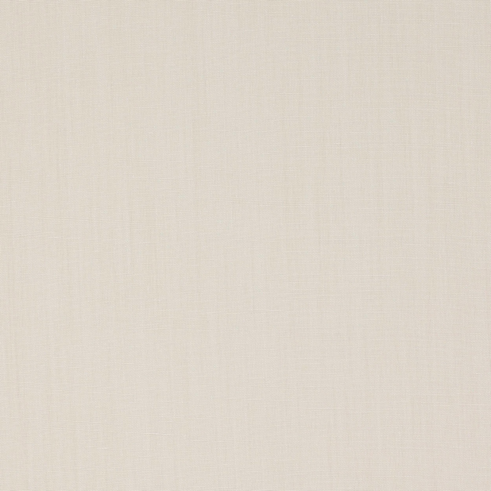 Pale warm cream plain linen swatch with fine natural weave texture