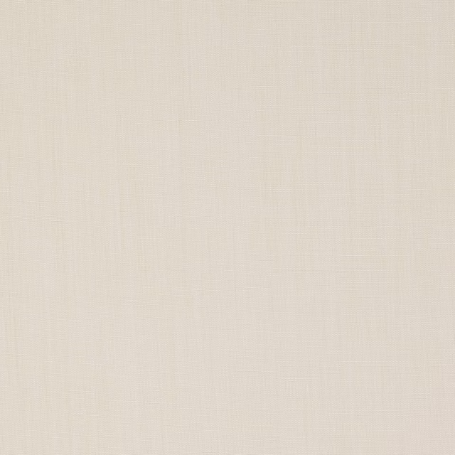 Pale warm cream plain linen swatch with fine natural weave texture
