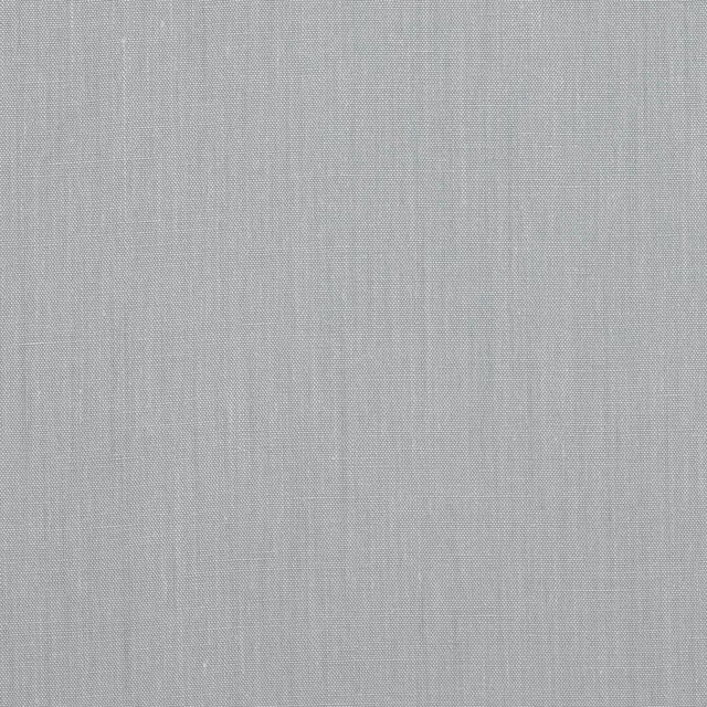 Pale aqua linen swatch with a fine plain weave and matte texture