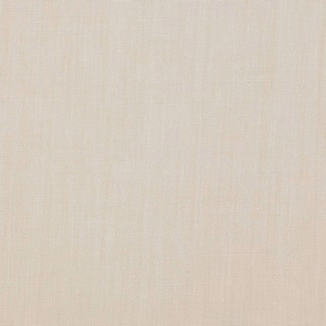 Close-up of soft warm cream linen plain weave with fine textured grain