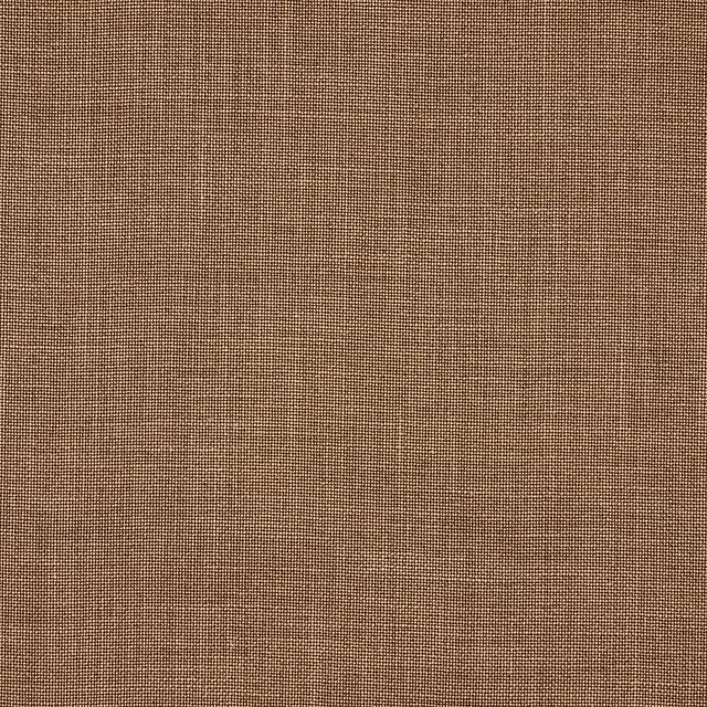 Warm taupe terracotta linen weave swatch with a fine, natural texture