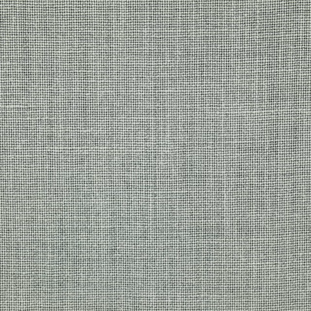 Pale jade green linen fabric with a fine plain weave texture