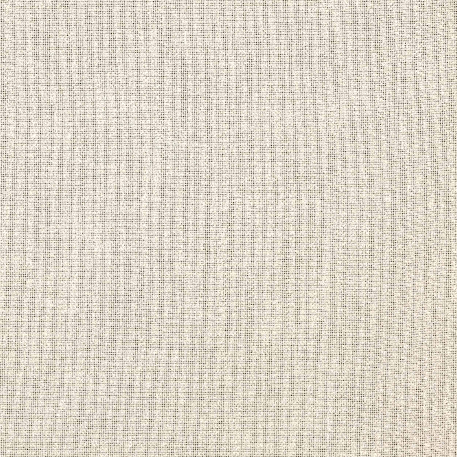 Pale warm cream linen swatch with fine plain weave and natural texture