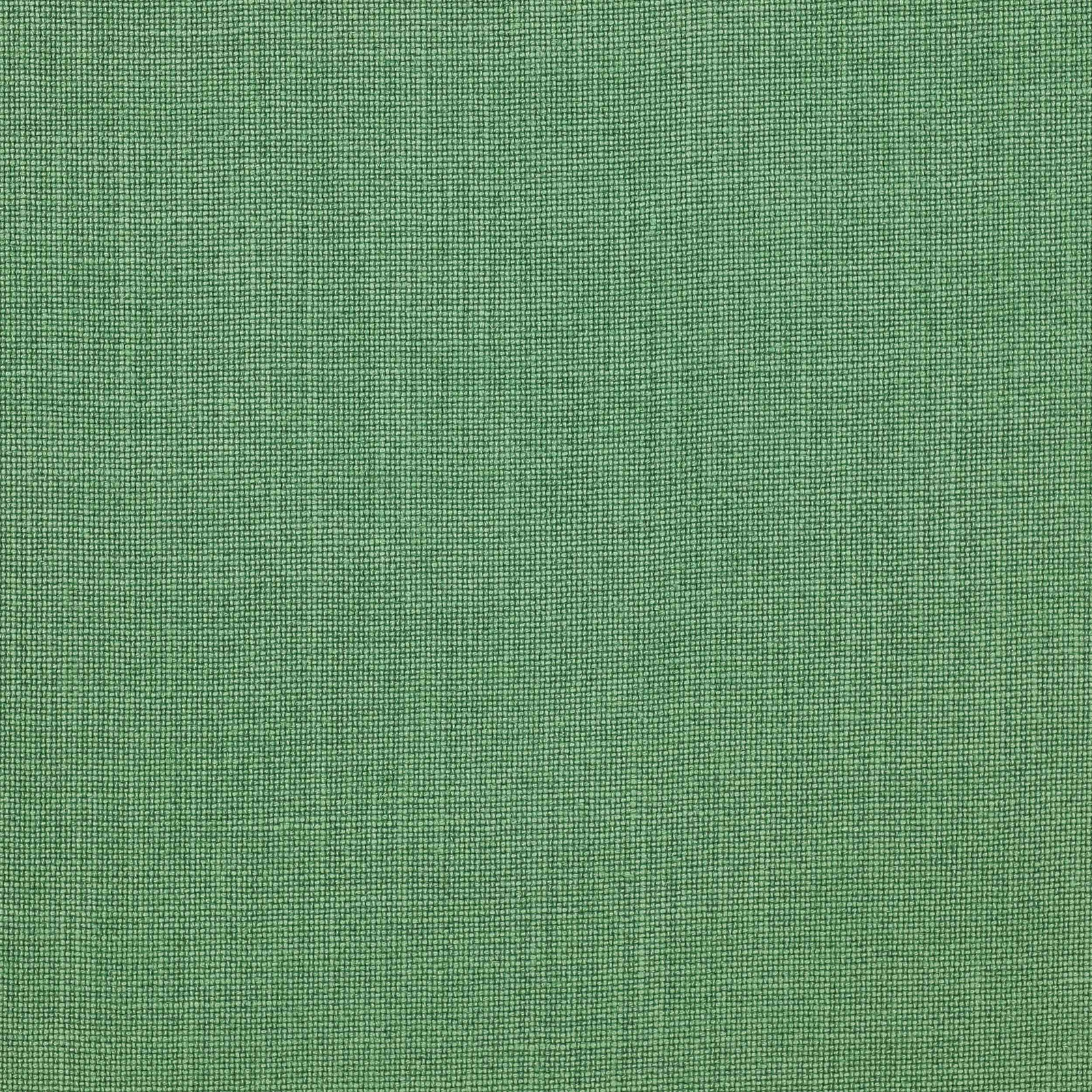 Fresh apple green linen fabric with a fine plain weave and subtle slub texture