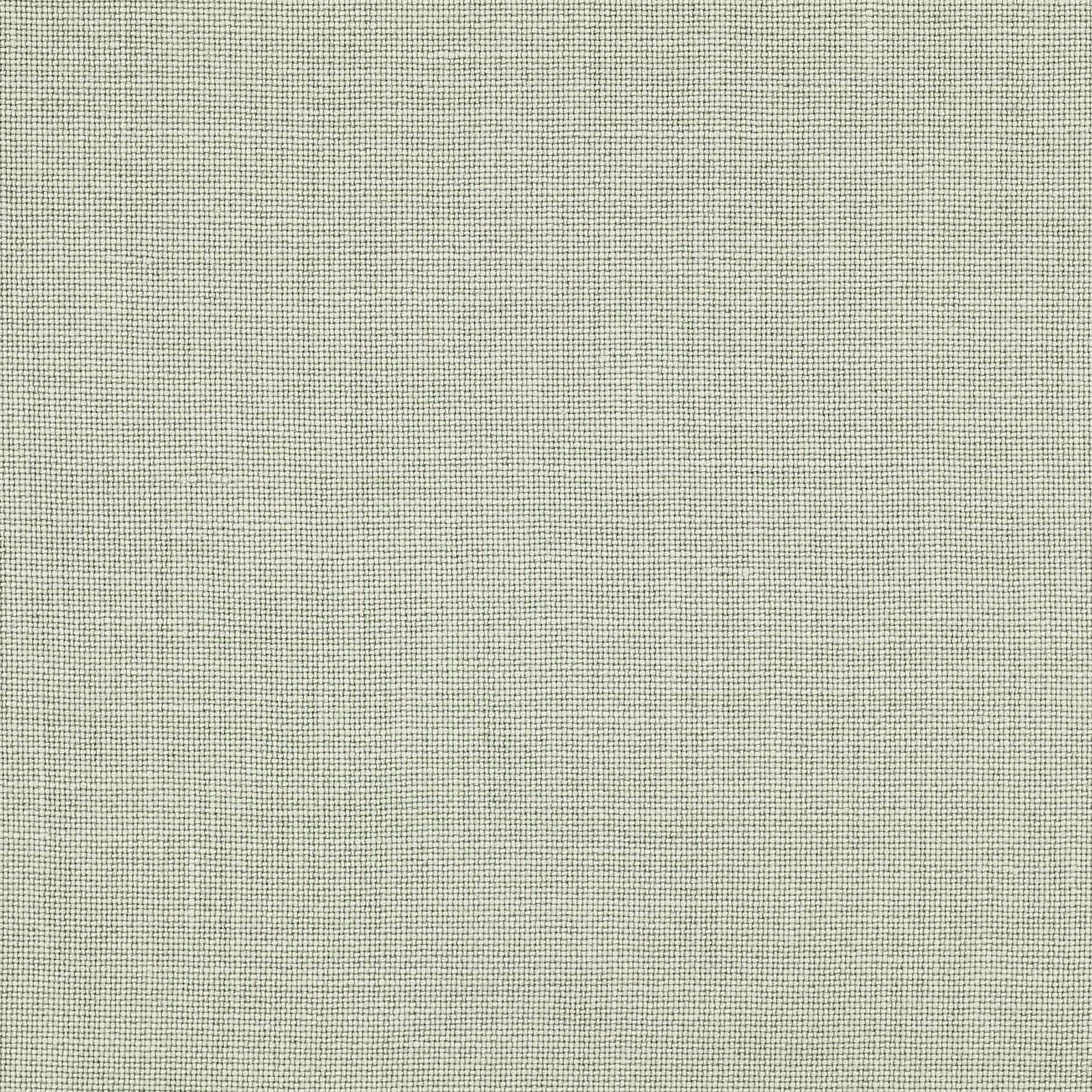 Soft sage green linen plain weave fabric with a fine natural texture